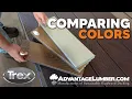 Color Comparison of Trex Decking - Trex Select and Trex Enhance