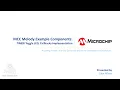 MCC Melody Example Components TIMER Toggle LED Callbacks Implementation