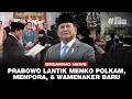 Download Lagu 🔴 Breaking News | Prabowo Lantik Menko Polkam, Menpora dan Wamenaker Baru