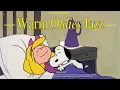 🤎✨Jazz Feels Like a Warm Hug with Snoopy | Soft Vintage Music for Peaceful Days & Quiet Comfort