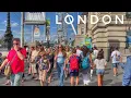 Download Lagu Beautifu Summer London Walk in Extrem Heatwave 32°C | Big Ben to London Eye and South Bank 4K HDR