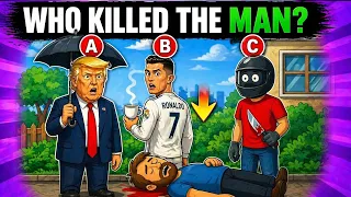 Only 1% Can Solve This! Who Killed The Man Puzzle 🧩