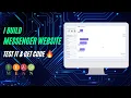 Build Chat application using Angular Nodejs and Mongodb Messenger chat application