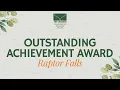 KKA Outstanding Achievement Award Raptor Falls