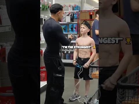 Strongest 12 Year old in the world 🌎😱
