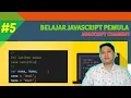 Belajar Javascript cara menggunakan comment pada kode program untuk pemula