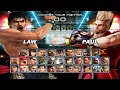 Lagu Tekken 5 - All Characters List PS2 Gameplay UHD