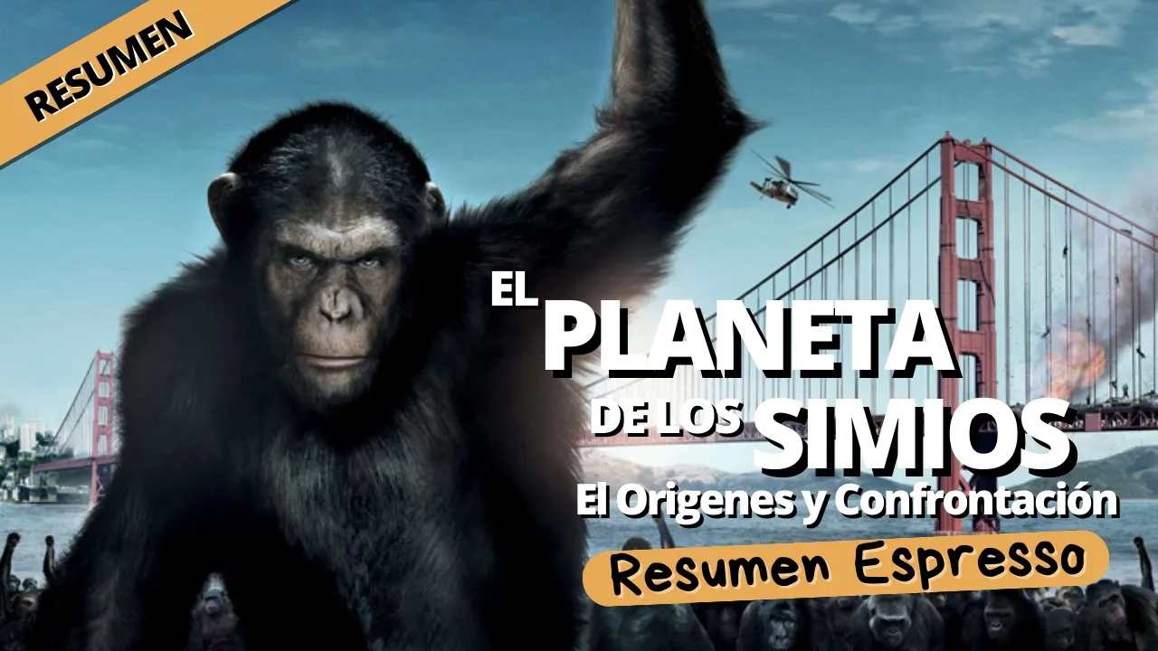 Así INICIÓ la PANDEMA…más o menos | Resumen El Planeta De Los Simios El Origen y La Confrontación