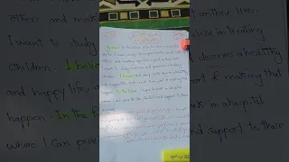 تعبير عن حلم المستقبل بالإنجليزية قصير 