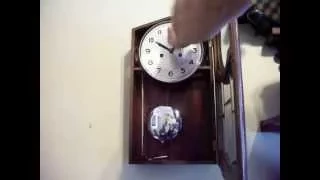 Antique Wehrle Art Deco Wall Clock - Circa 1950s