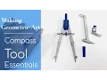 Drawing Compass Tool Essentials - Making Geometric Art DearingDraws