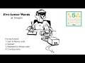 Five letter words 15wpm