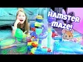 AMAZING HAMSTER MAZE Setting up Hamster Cages and Tubes from CritterTrail Shopping at PetSmart