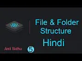 React tutorial in Hindi File and folder structure