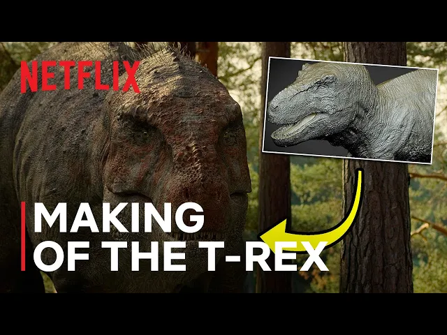 Designing the CGI T-Rex