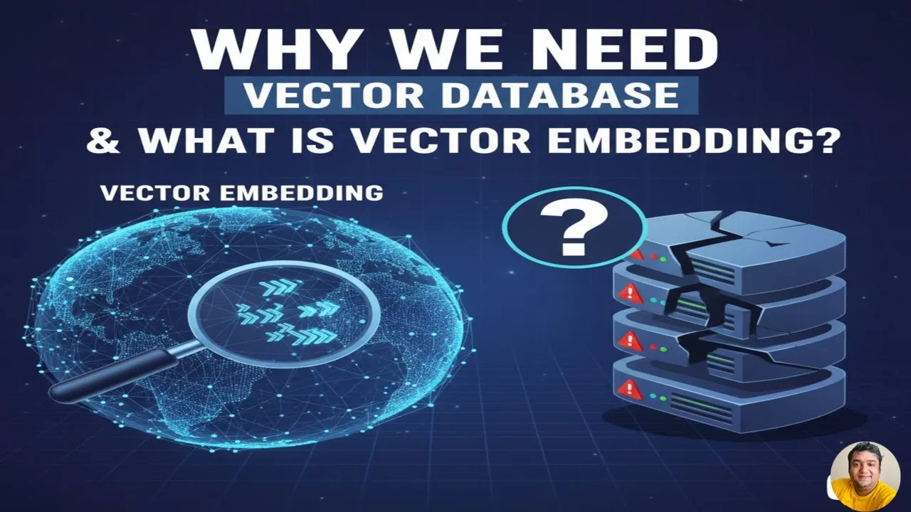 Why We Need Vector Databases | What Are Vector Embeddings & How They Work