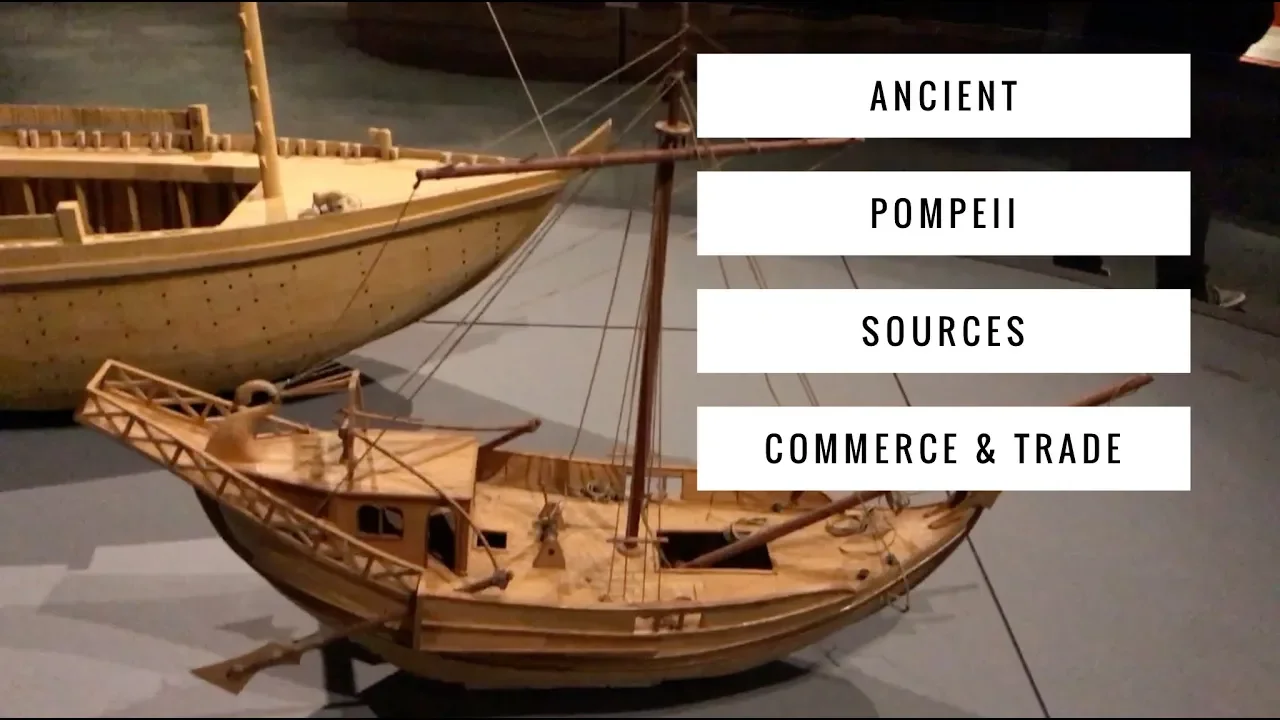 Ancient Roman Sources - Commerce Part II (Trade)