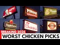 7 WORST and 7 BEST American Restaurants to Order Chicken