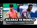Download Lagu The Greatest SHOWMEN! 🎪 Carlos Alcaraz vs Gael Monfils Shanghai 2024 Extended Highlights