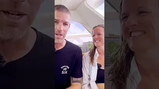 Hmm, who is he? 😂 #sailingfamily #survival #boatlife