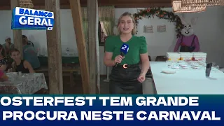 Pomerode: Osterfest tem grande procura neste carnaval