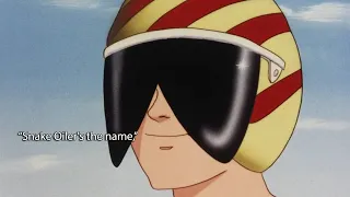 speed racer mach gogogo sub and dub scene side by side 