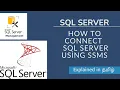 How to connect SQL Server using SSMS in Tamil Connect SQL Server local db using SSMS in Tamil