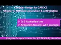 Ch 3 45 Activation tree for Fibonacci numbers Activation Records Compiler Design Lectures