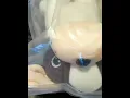Vacuum sealing a plush toy