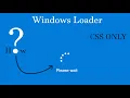 Windows Preloader using HTML CSS royaltutorials354