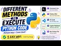 5 Easy Ways to Run Python Code Command Line VS Code IDLE Jupyter Tutorial