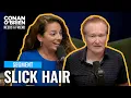 Conan Addresses His New Hairstyle Conan O Brien Needs A Friend