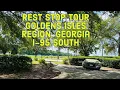 Road Trip in America Rest Stop Tour Golden Isles Region I-95 South Georgia