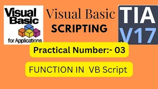 Basic Practical No -3 FUNCTION IN visual basic For Application