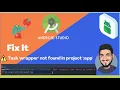 Error Task wrapper not found in project app Android Studio Fixing