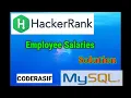 Employee Salaries HackerRank solution in hindi sql visit mysql playlist