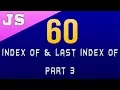 Javascript Tutorials for Beginners No 60 IndexOf LastIndexOf Method - Part 3