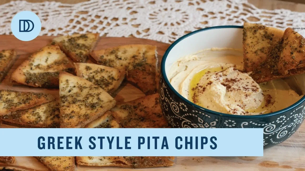 Greek Style Pita Chips Recipe