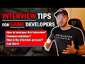 Interview Tips for Game Developers Common mistakes and my experience