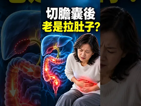 切了膽囊一吃就拉?原因可能不是你想的那樣