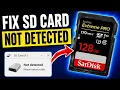 Fix SD Card Not Detected on Any Device - Try This FIRST