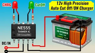 high precision 12v auto cut off on battery charger
