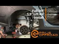 Offroad Prius Lift Kit Install Full DIY