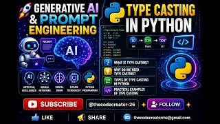 Type Casting in Python What is Type Casting Why we need Type Casting Implicit Explicit