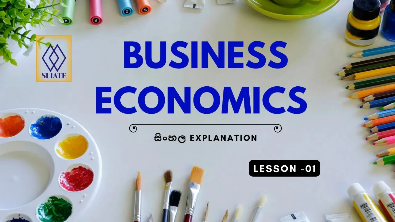 Business Economics | Introduction | Lesson -01 | HNDA | Sinhala Explanation