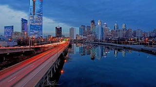 Schuylkill Expressway Time-lapse King of Prussia to Philly