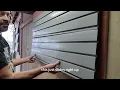 How to install Frayscent Slatwall Panel