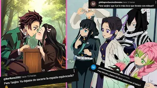 RESPONDIENDO LAS PREGUNTAS MÁS GRACIOSAS DE KIMETSU NO YAIBA!