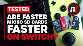 Do Faster Micro SD Cards Actually Make Load Times Faster on Switch