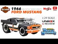 Unboxing 1 24 scale Harley Davidson 1966 Ford Mustang Muscle Machines Edition by Maisto